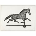thumbnail image 2 of Sovensky, Isidore 14x12 Gold Ornate Wood Framed with Double Matting Museum Art Print Titled - Weather Vane Finial 1937, 2 of 4