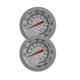 thumbnail image 1 of Termómetro de parrilla Zulema Acero inoxidable 50 a 350 grados Fahrenheit 2 Unids, 1 of 8