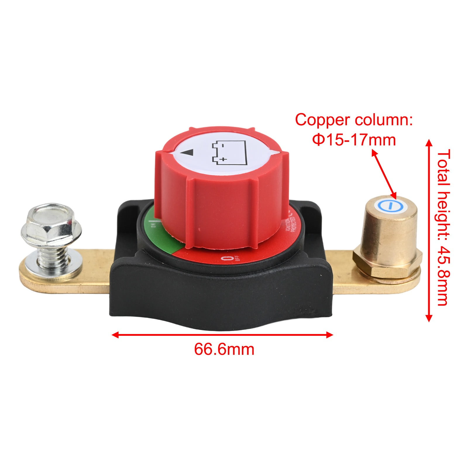 275A Waterproof Battery Disconnect Switch For Cars Boats Rvs And Campers