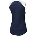 thumbnail image 3 of Women's Majestic Navy/White New England Patriots V-Notch Muscle Tank Top, 3 of 3
