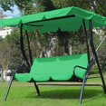 thumbnail image 4 of 3 Seat Swing Canopies Seat Cushion Cover Set Patio Swing Chair Hammock Replacement Waterproof Garden New, 4 of 8