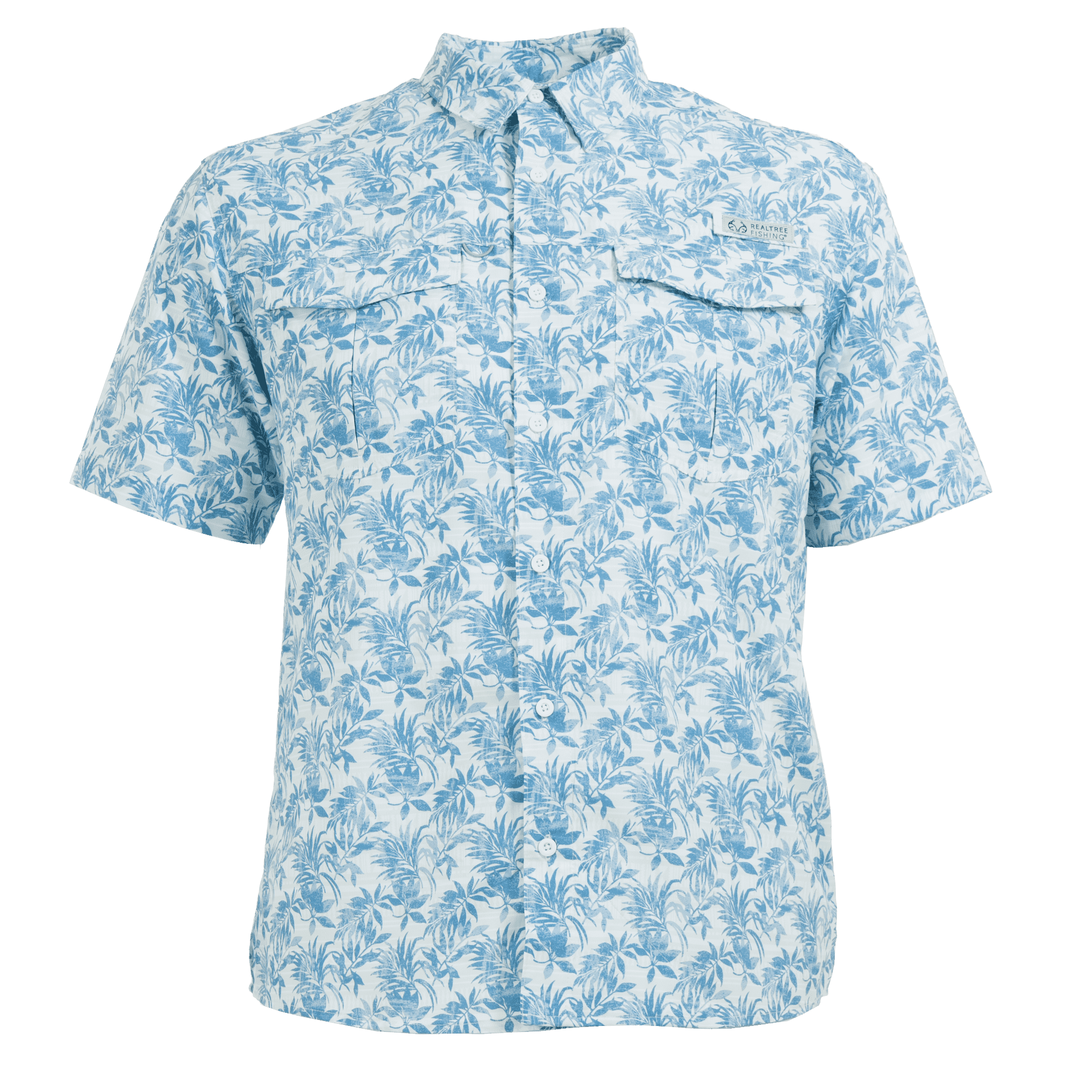 Realtree Men's Tribal Lagoon Large Short Sleeve Guide Shirt