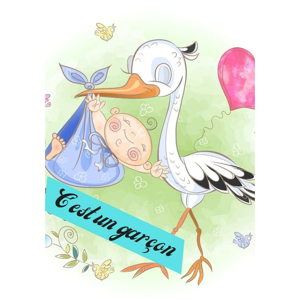 C Est Un Garcon Livre D Or De Naissance Baby Shower Pour Feter L Arrivee Du Bebe Et Conserver Les Precieux Souvenirs 110 Pages En Format 7x10 Po Paperback Walmart Com Walmart Com