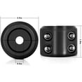 thumbnail image 4 of XUKEY 2PCS Winch Cable Hook Stopper Rubber Rope Line Saver Bump Stop AT Black Red, 4 of 6