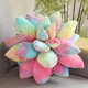 thumbnail image 1 of Juguetes de peluche de plantas suculentas realistas para niñas, muñeco suave relleno de flores en maceta verde, almohada, cojín para silla, regalo, 25 cm, 45cm, 1 of 4