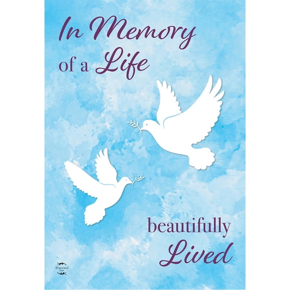 Briarwood Lane Spring Garden Flag 12x18 For Outdoor In Memory of a Life For Spring Garden Flag Flags For Outside