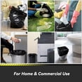 thumbnail image 7 of 100 Count 17 Micron Extra Heavy Duty 4 Gallon Trash Bags, Sturdy & Tear-Resistant Small Trash Bags for Bathroom & Kitchen, 7 of 7