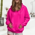 thumbnail image 5 of Godom Women Hoodies Oversized Fleece Long Sleeve Comfy Casual Basic Pullover Sweatshirts 2025 Fall Outfits Y2K Clothes, 5 of 7