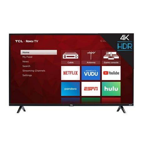 TCL 43-inch 4K Ultra HD HDR Roku Smart TV - 43S425
