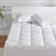 thumbnail image 1 of Funda de colchón SLEEP ZONE Twin XL de algodón para dormitorio universitario, 1 of 7