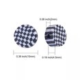 thumbnail image 2 of U8MO 100x Black and White Grid Polymer Clay Spacer Bead for Jewelry Making Supplies, 2 of 5