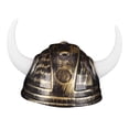 thumbnail image 3 of Sombrero con cuernos, sombrero de samurái, disfraz de caballero nórdico, sombrero de caballero romano antiguo envejecido Medieval, sombrero de pirata Estilo A, 3 of 8