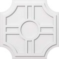 thumbnail image 2 of Ekena Millwork CMP24HS 24 Pouces x 8 Pouces Carré Haus Architectural Grade PVC Contemporain Plafond Médaillon, 2 of 4