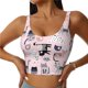 thumbnail image 1 of Balery Cat Sujetadores deportivos con espalda cruzada para mujer, acolchados, sin costuras, de alto impacto, ideales para yoga, gimnasio, entrenamiento y fitness.-Medium, 1 of 8