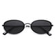 thumbnail image 1 of Gafas de Sol SOJOS SJ1248 Ovaladas Polarizadas Negro/Gris, 1 of 5