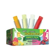 Authentic Italian Ices Original and Berry Flavors Freezer Pops, Variety Pack, 70 Count