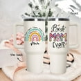 thumbnail image 3 of 40 oz Mama Tumbler with handle Lid and Straw, Best Mom Ever Vacuum Insulated Travel Coffee Mug CupTumbler, Mothers Day Gifts from Daughter Birthday Gifts for Mom, 3 of 6