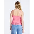 thumbnail image 3 of Free Assembly Women's Smocked Top with Peplum Hem, Sizes XS-XXL, 3 of 5