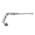 thumbnail image 3 of Motorcycle Exhaust Pipe Muffler Full Systems Front Middle Link Pipe For Kawasaki For Ninja 400 Z400 2023 2024, 3 of 5