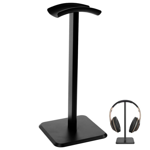 PAMINGONO 1Piece Headphone Stand for Home Office with Anti-skid Base in 4.13x4.13x8.65in