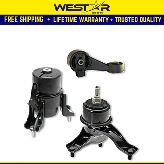 Fits 2004-2006 Toyota Camry 3.3L / Lexus ES330 Engine Motor Mount 3pcs : A4239HY, A4212, A4236