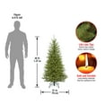 thumbnail image 4 of National Tree Company Artificial Slim Christmas Tree, Green, Dunhill Fir, Includes Stand, 4.5 Feet, 4 of 5