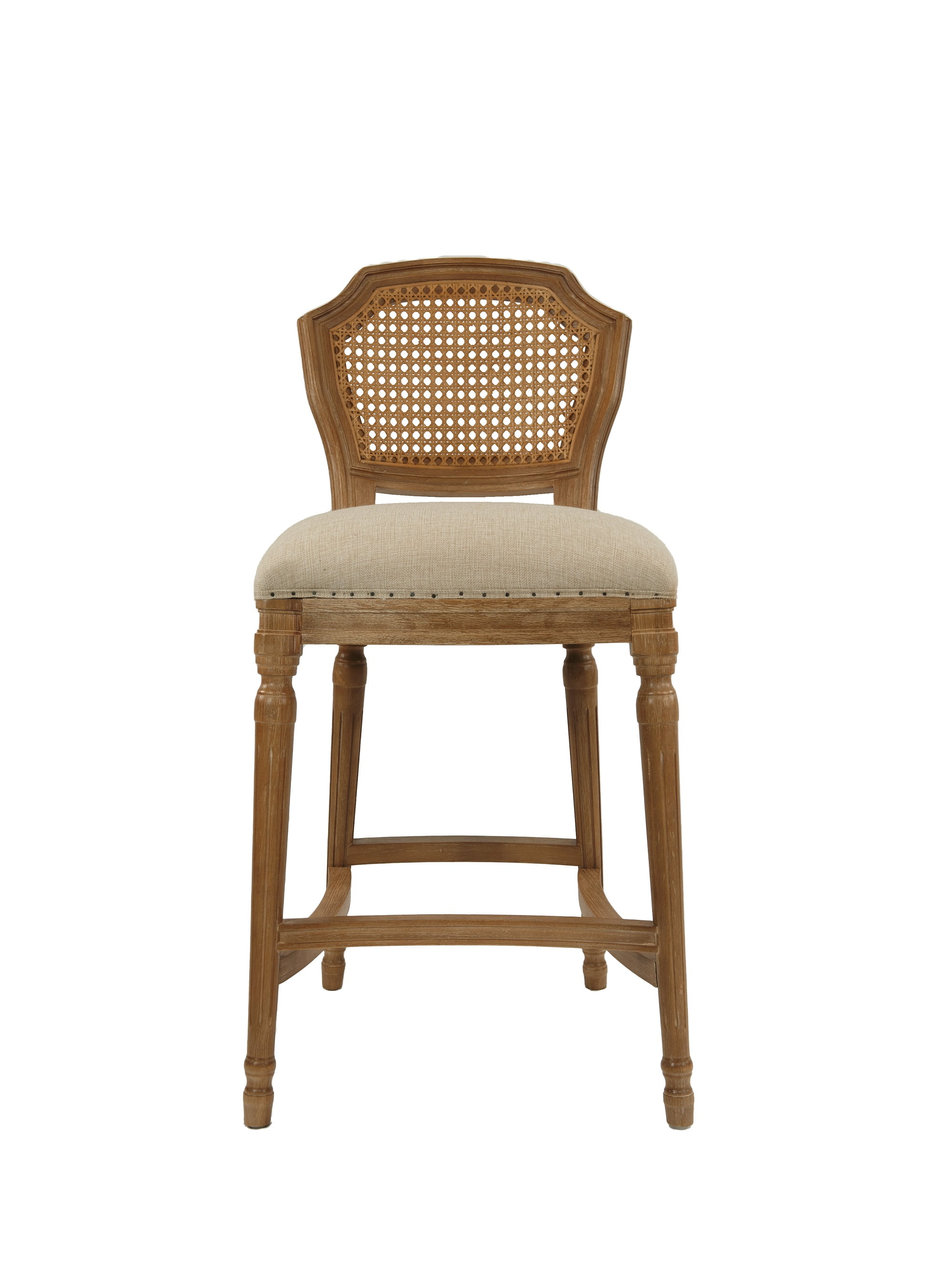 Boraam Wilbrandt Counter Height Wood Kitchen Bar Stool -  Natural Finish