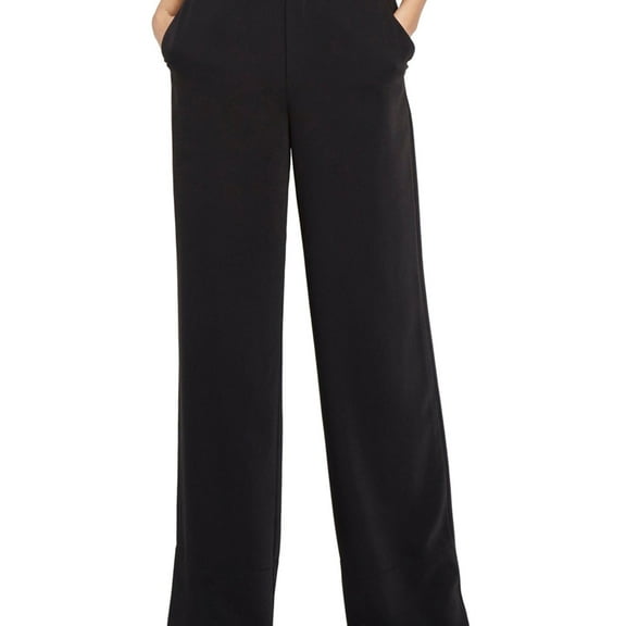 RACHEL ROY Womens Black Wide Leg Pants 0