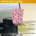 thumbnail image 3 of Yuyamidu Strawberry RV Electric Jack Cover Waterproof Universal Trailer RV Electric Tongue Jack Protective Cover Floral Electric Tongue Jack Head Cover, Pink, 3 of 7