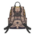 thumbnail image 2 of Balery Pug dog Yoga Lightweight Backpack for Men and Women - Durable and Water-Resistant, Ideal for School, Work, Travel, and Everyday Use, 2 of 9