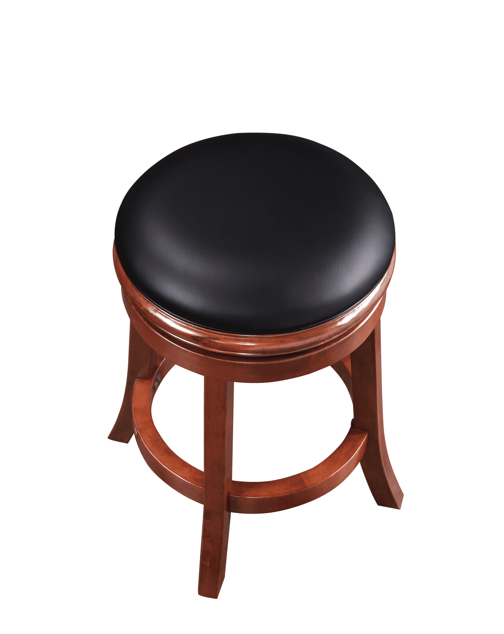 Boraam Wood Swivel Counter Height Stool in Cherry Finish