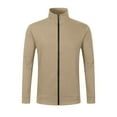 thumbnail image 2 of Dpytoraw Men's Twill Jacquard Jacket Light Flying Jacket Casual Soft Jacket, 2 of 5