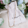 thumbnail image 3 of Maya's Grace Dainty Minimalist Choker Necklace for Women, Boho Jewelry, Gold and Silver Plated, Layering Necklace - Silver, 3 of 5