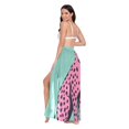thumbnail image 3 of FORMRS Womens Beach Sarong Semi-Sheer Bikini Wrap Skirt Swimsuit Cover-ups, Pink Cheetah, 3 of 7