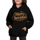 thumbnail image 4 of Sudadera con capucha para niñas y niños, sudadera de manga larga con cuello redondo y estampado de moda, jersey con bolsillo, sudadera de poliéster para niñas, 4 of 8