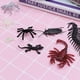 thumbnail image 2 of FELTECHELECTR 150 piezas de insectos de plástico de simulación, arañas falsas, escorpiones, moscas y murciélagos para decoración de fiestas de Halloween., 2 of 6