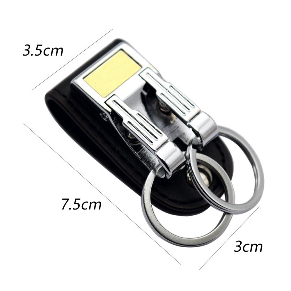 Premium Vector | Metal ring holder for key chain realistic keyring