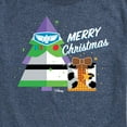 thumbnail image 3 of Toy Story - Merry Christmas Toy Story - Men's Short Sleeve Graphic T-Shirt, 3 of 5