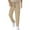 Z117-Khaki, variant on Mens Travel Pants for Europe Classic Drawstring Cargo Pants Breathable Nylon Baggy Pants Multi-Pocket