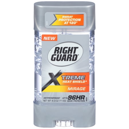 Guard Gel - Right Guard Xtreme Heat Shield Antiperspirant Deodorant Gel, Mirage, 4 Ounce