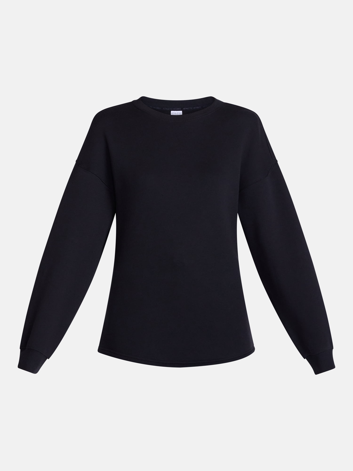 Athletic Works Women's and Women's Plus Cinched Fleece Sweatshirt, Sizes XS-4X