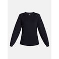 thumbnail image 5 of Athletic Works Women's and Women's Plus Cinched Fleece Sweatshirt, Sizes XS-4X, 5 of 6