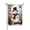 Color 9, variant on JOOCAR Let It Snow Snowman Garden Flag for Winter Christmas Home Outdoor Garden Yard Door Decor 12x18 inch