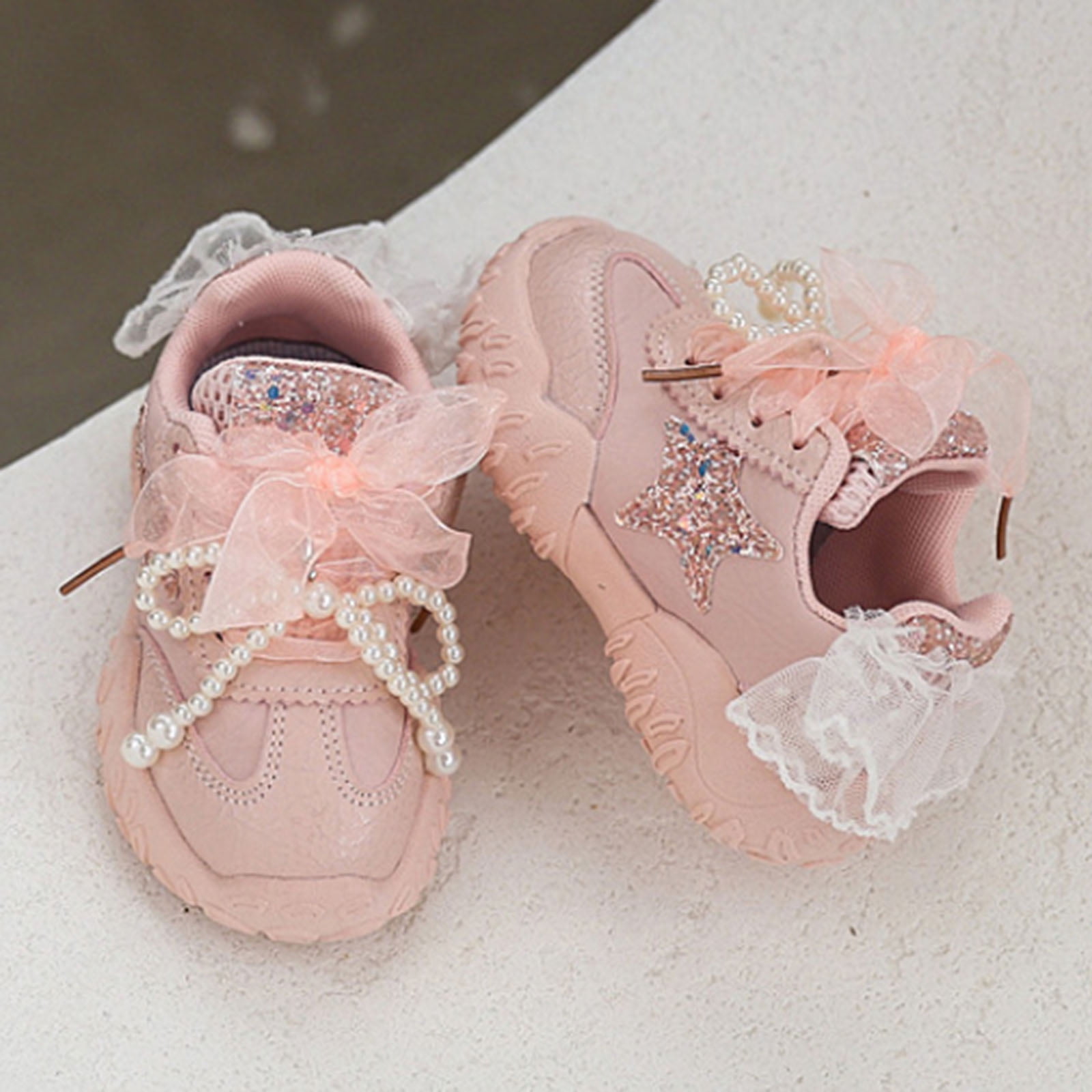 Kogui Kids Tennis Shoes Baby Shoes Girl Walking Slip On Sneakers