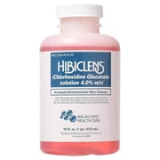 Hibiclens Antiseptic Skin Cleanser 16 fl Oz | Chlorhexidine Solution | Antimicrobial Spray | Wound Cleanser | Antibacterial Body Wash | Wound Care Products | Hypochlorous Acid | Chlorhexidine Surgical