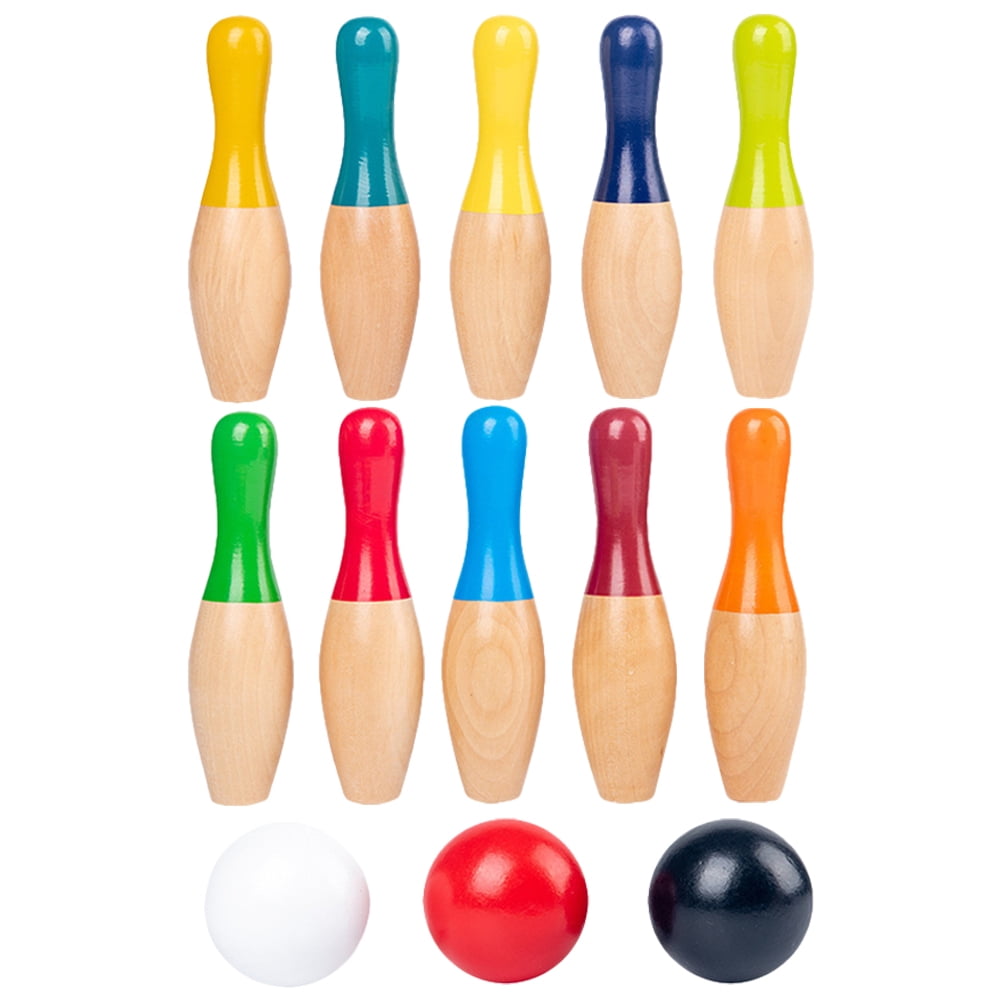 1 Set Kids Bowling Kit Colorful Bowling Kit Funny Bowling Set Toddler