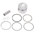 thumbnail image 4 of Piston Assembly Kit, Wearproof High Strength Long Durability Temperature Resistance Piston Ring Set  For GY6-80CC Go Karts Scooters ATV UTV Motorcycles, 4 of 8
