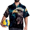 thumbnail image 4 of Starry bird Men's Casual Hawaiian Shirt Printed Button Down Short Sleeve Summer Beach Shirts Unisex, 4 of 6