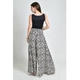 thumbnail image 3 of Pantalon tipo palazzo Roman Fashion /Juvenil, 2632 (Negro geometrico) negro CH, 3 of 5