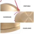 thumbnail image 3 of WORGEOUS 1 conjunto de instrumentos de percusión tradicional gong gong chino gong con martillo (dorado), 3 of 6